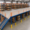 Maximising vertical space with a multi-tier warehouse racking mezzanine floor system
