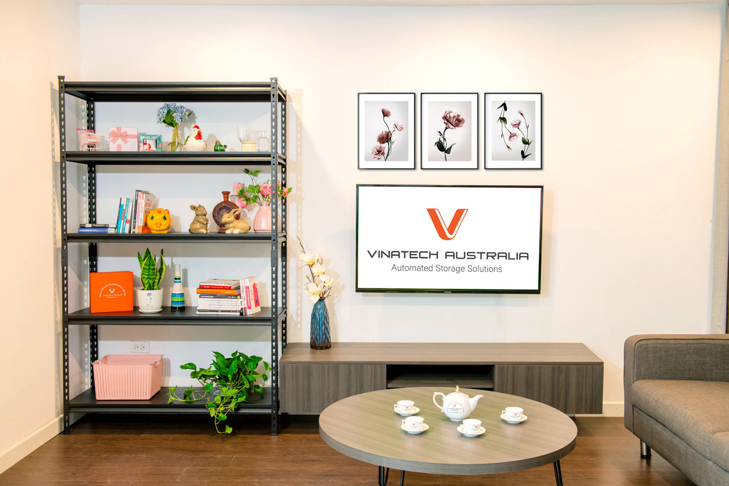 Adjustable shelving that adapts to changing product sizes and stock levels