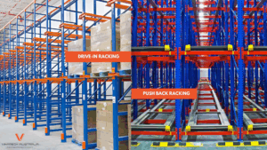 Drive-in vs Push back racking