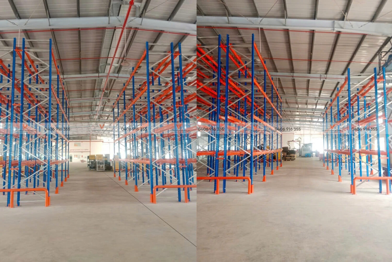 Quad Deep Racking Double Deep Rack Installation Project at Viessmann Vietnam