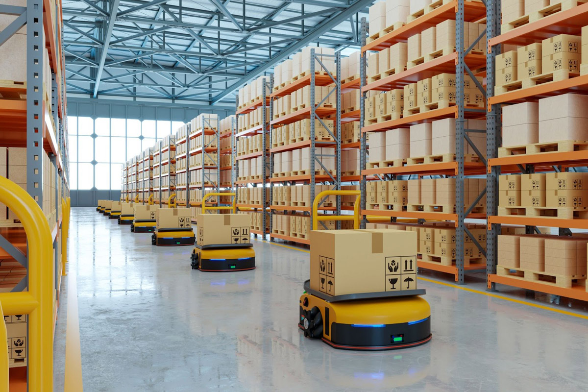 Automate material transport with continuous 24/7 operation.