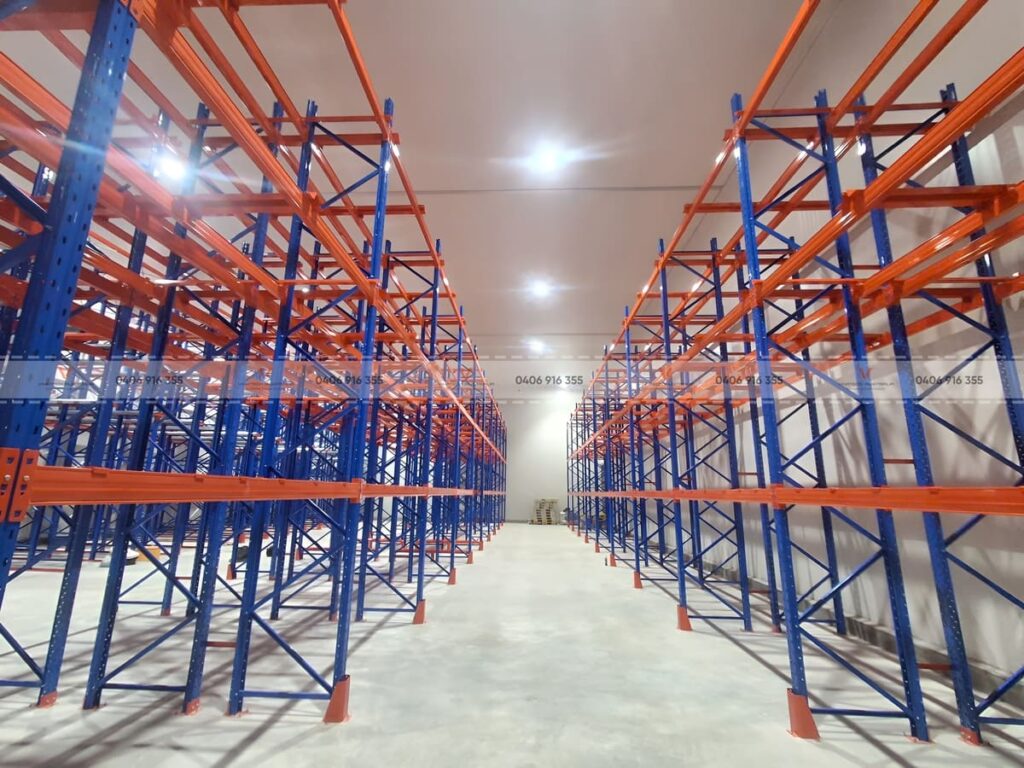 Integrated Racking Solution Combining Selective and Drive-In Systems