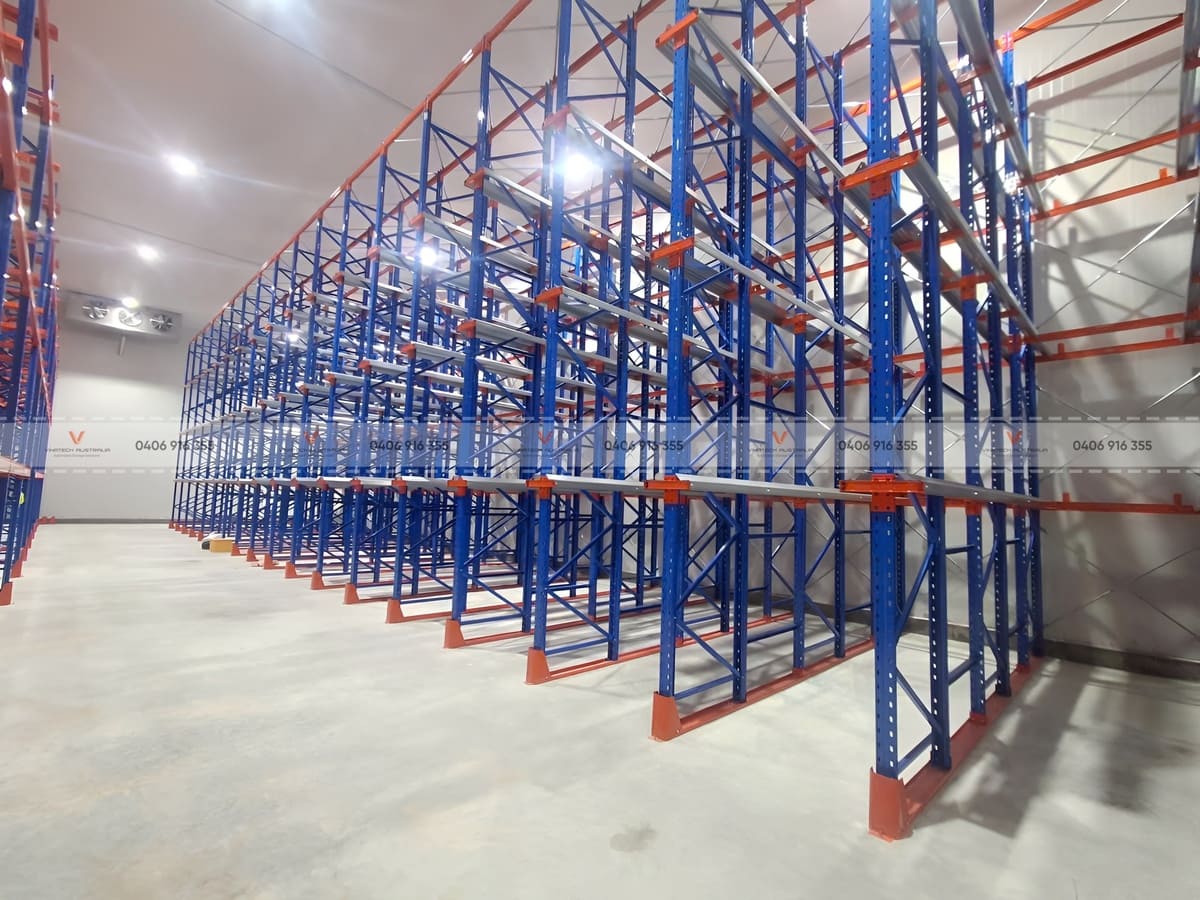 Integrated Racking Solution Combining Selective and Drive-In Systems 5
