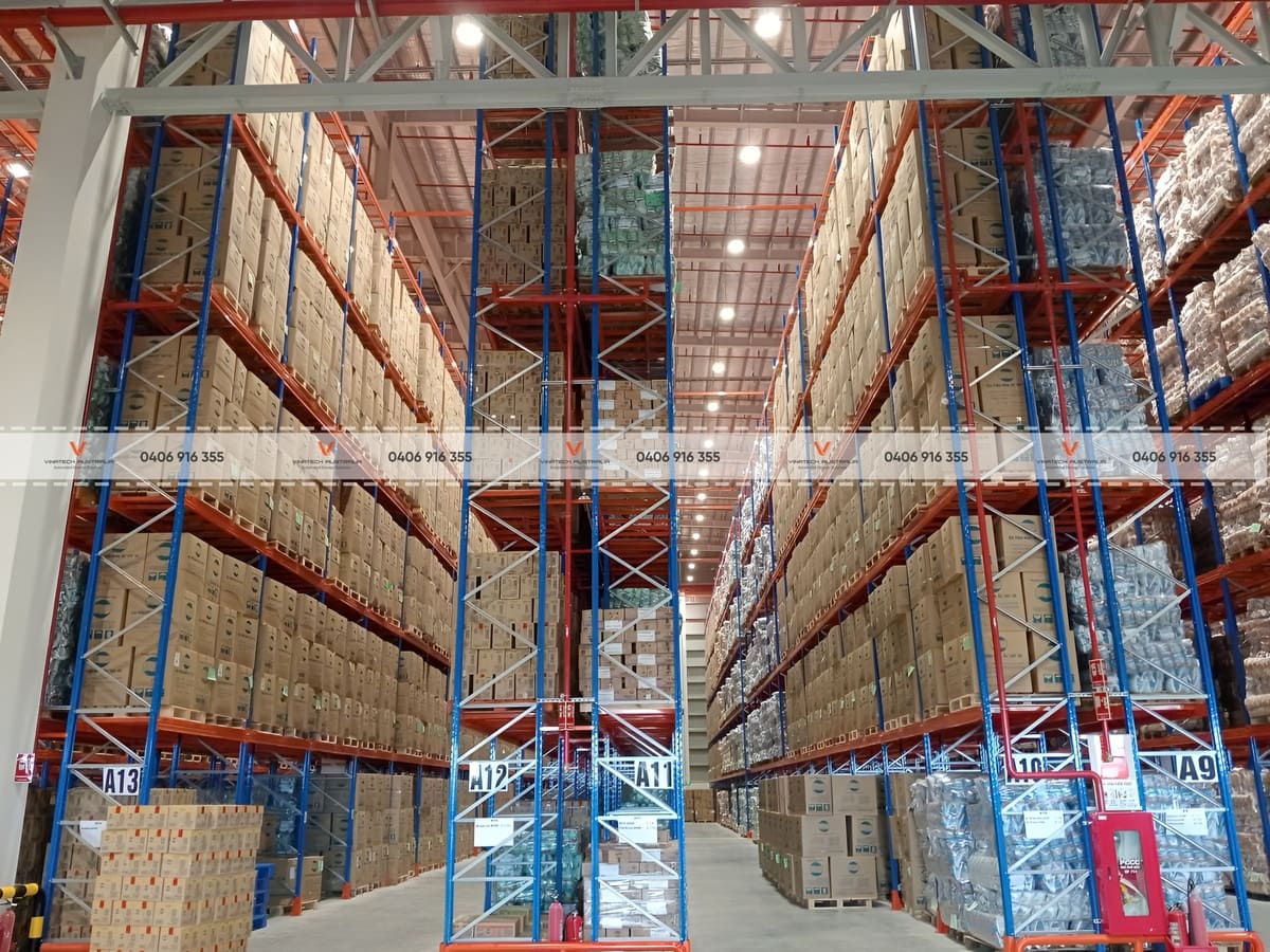 Vinatech’s Selective Pallet Racking Project for PepsiCo