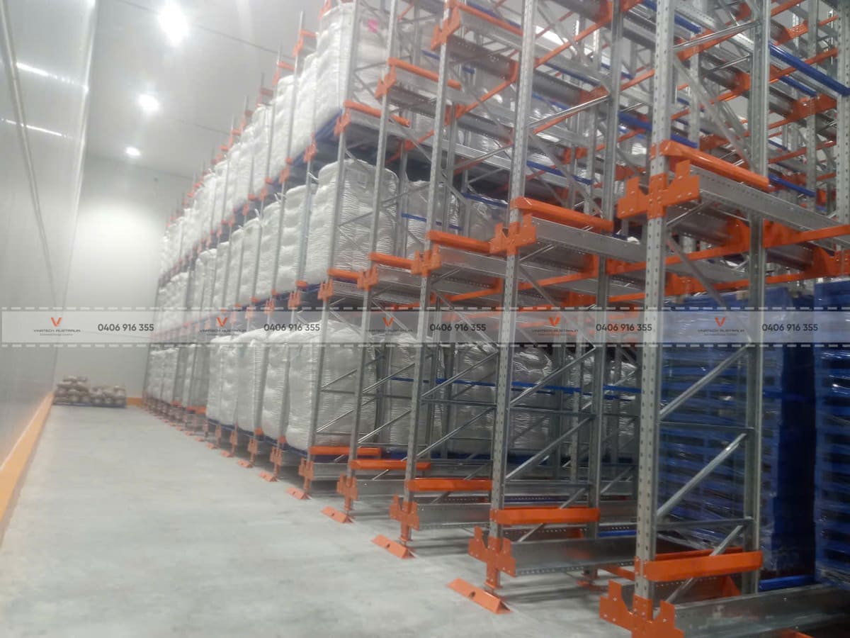 Vinatech 2-Way Shuttle Project for Cold Storage 4