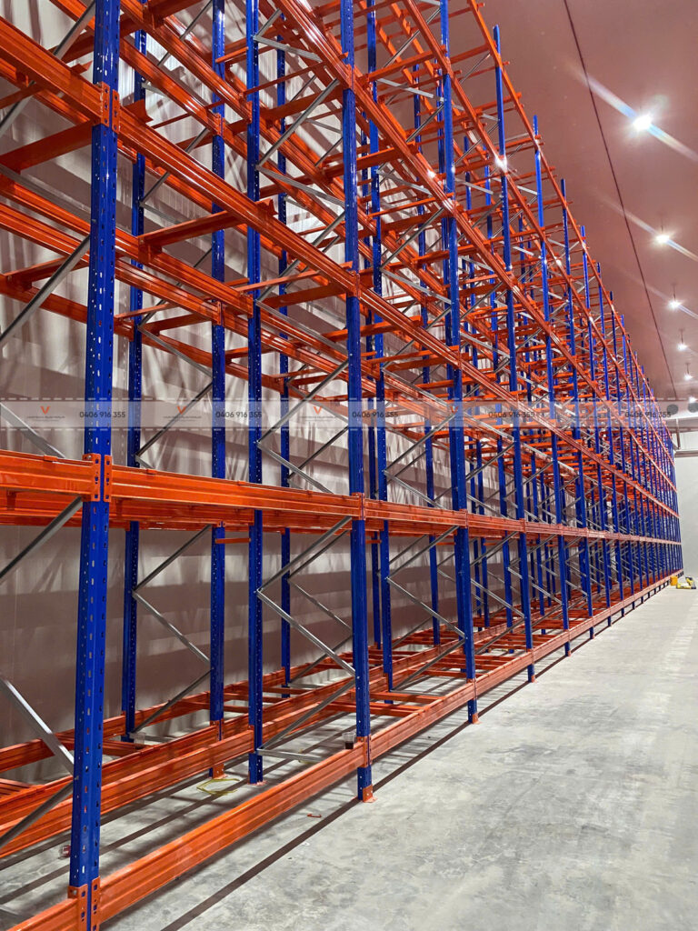 Double Deep Racking Project for a Food & Beverage Warehouse