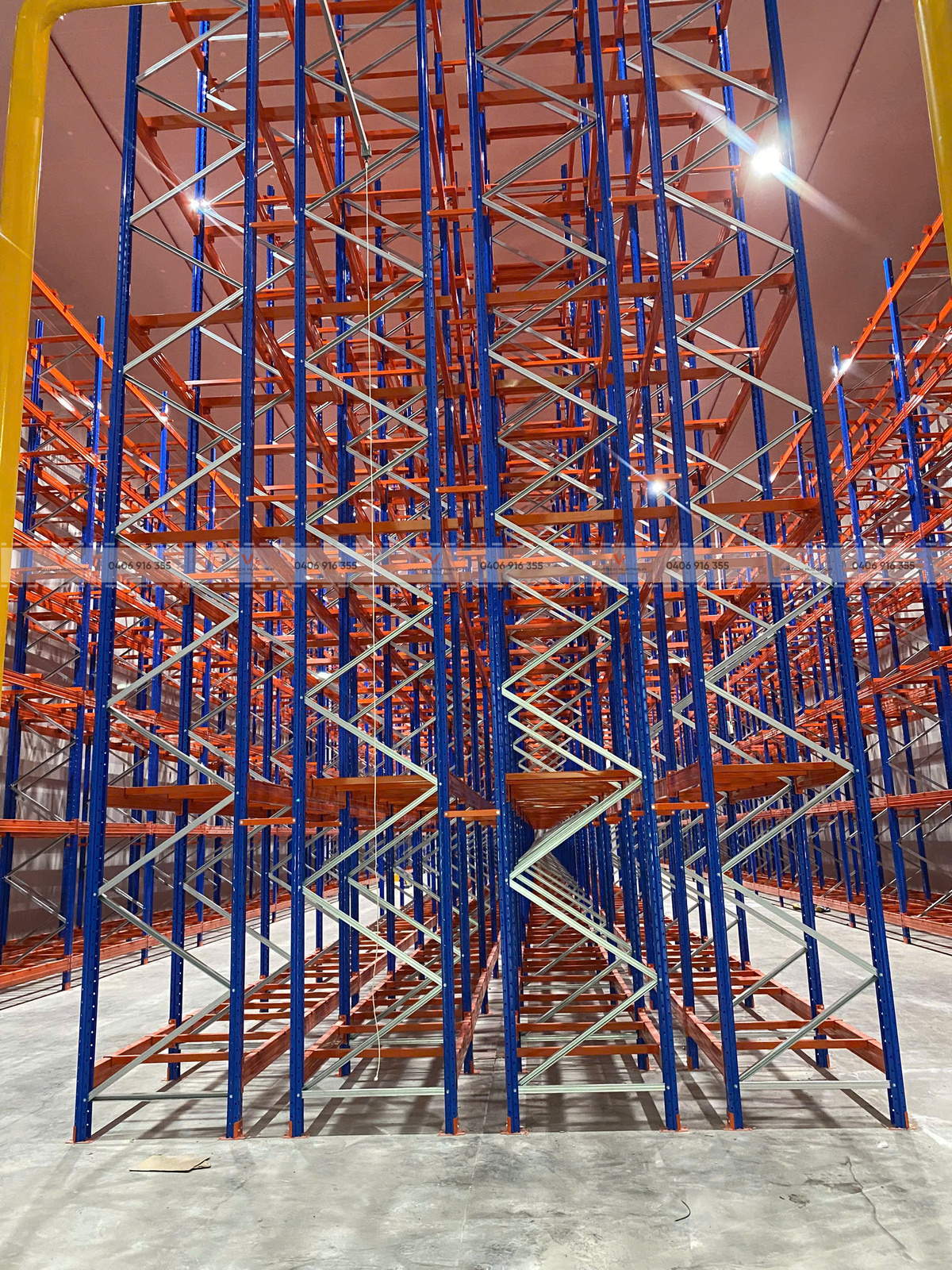 Double Deep Racking Project for a Food & Beverage Warehouse 2