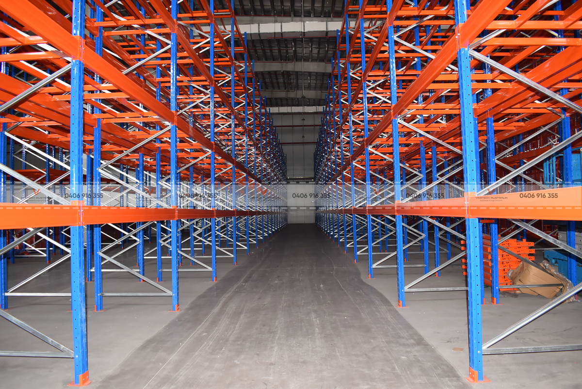 Double Deep Racking Project for a Manufacturing Warehouse