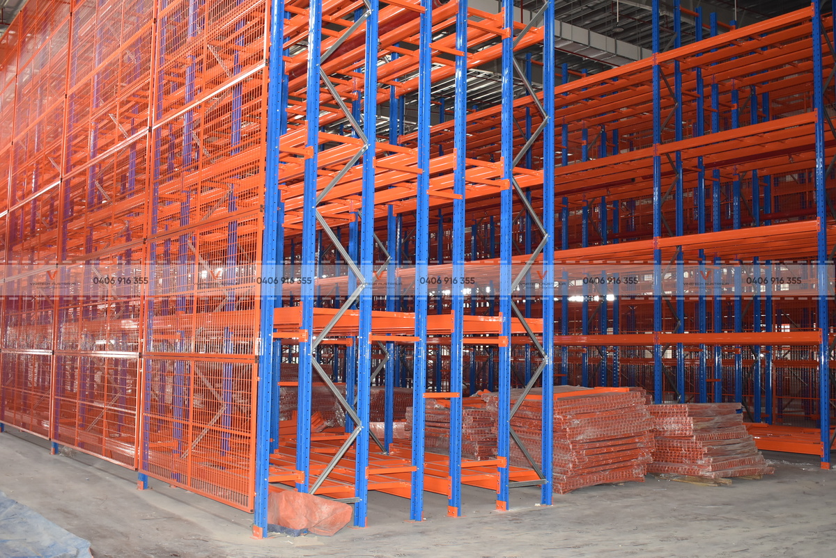 Double Deep Racking Project for a Manufacturing Warehouse