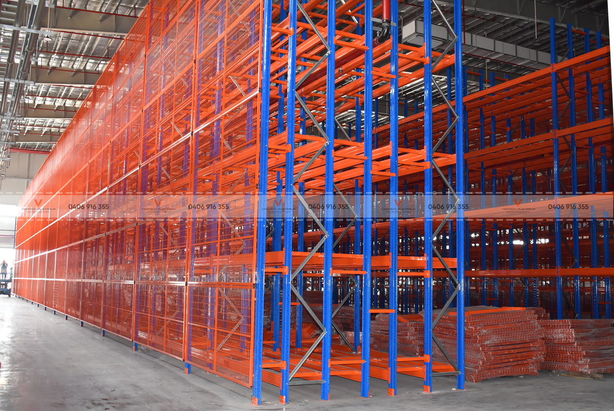 Double Deep Racking Project for a Manufacturing Warehouse