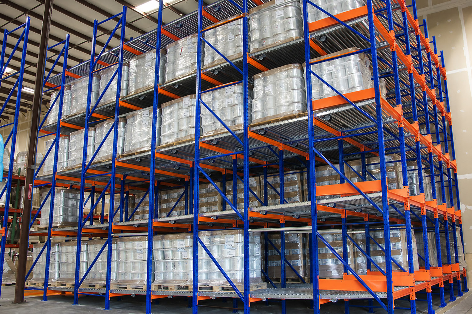 Ideal Applications for Pallet Flow Racking