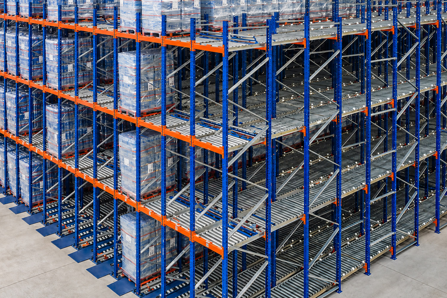 Pallet Flow Racking