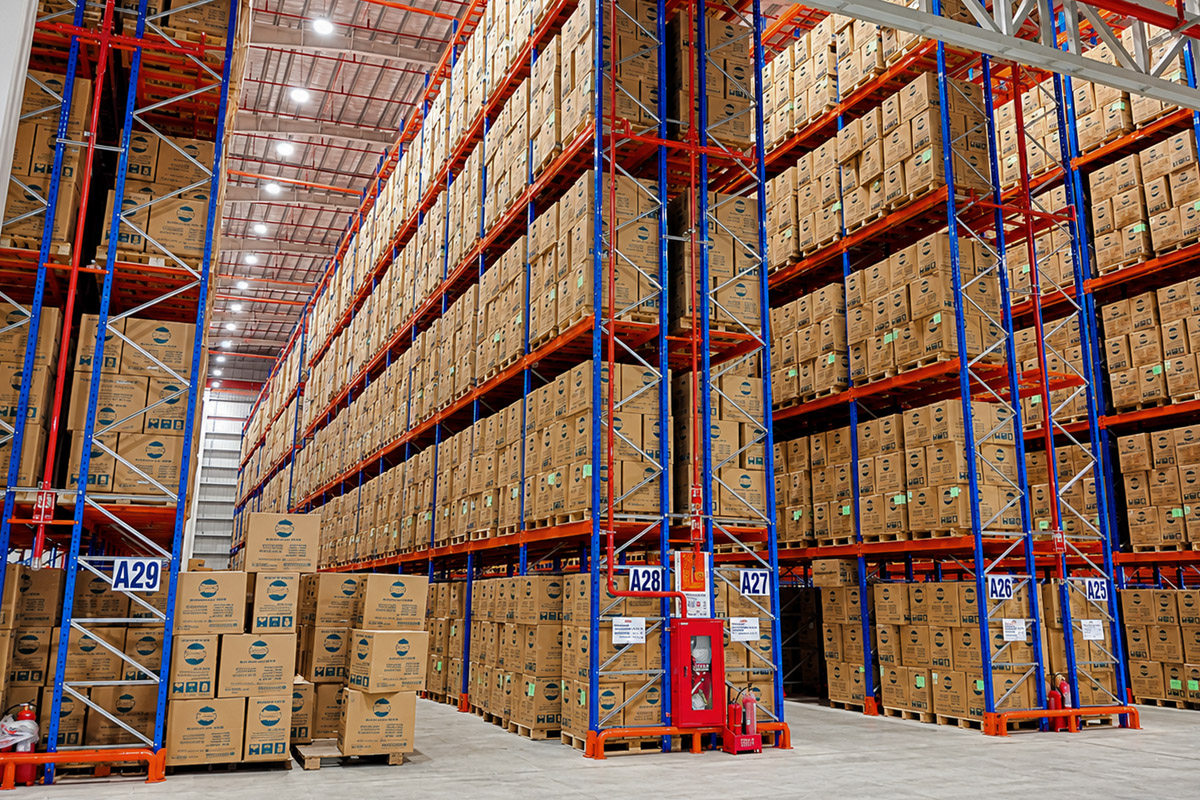 Pallet racking supports efficient storage, inventory management and material handling across a wide range of industries.