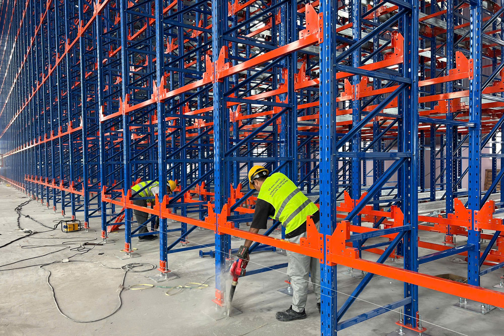 Existing warehouse racking can be expanded or reconfigured to support changing storage requirements