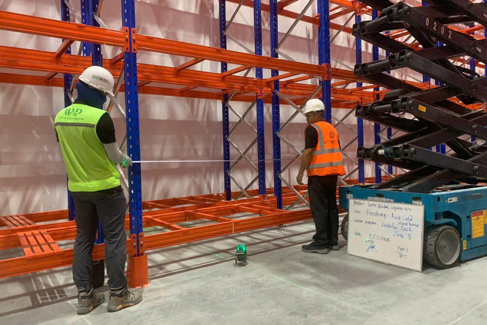 Industrial Racking Installation