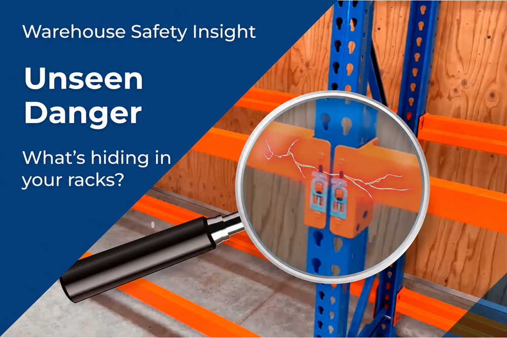 Forklift impacts, visible damage or changes to rack configurations may require an immediate safety assessment