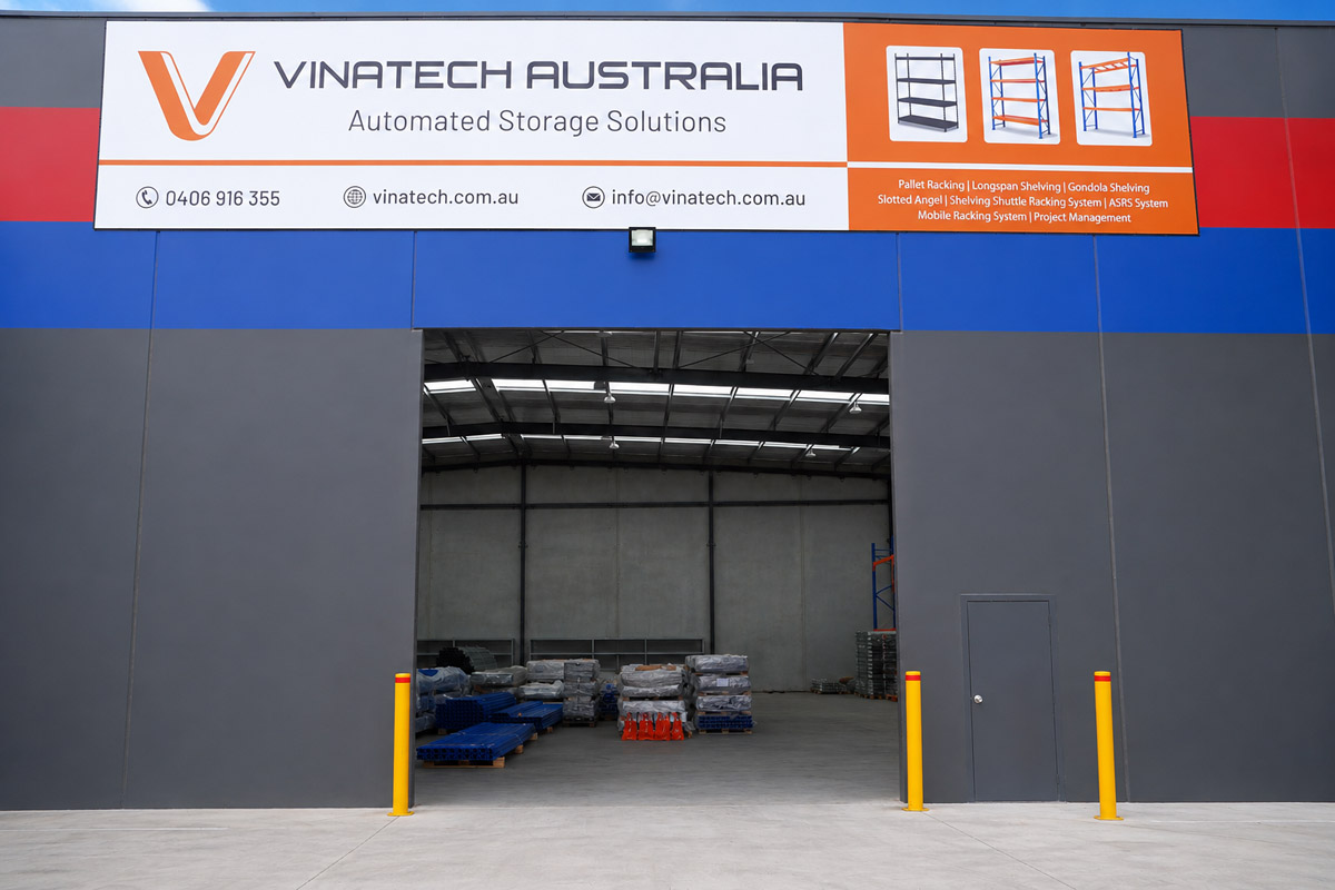 Vinatech Supplies Pallet Racking Systems Throughout Smithfield