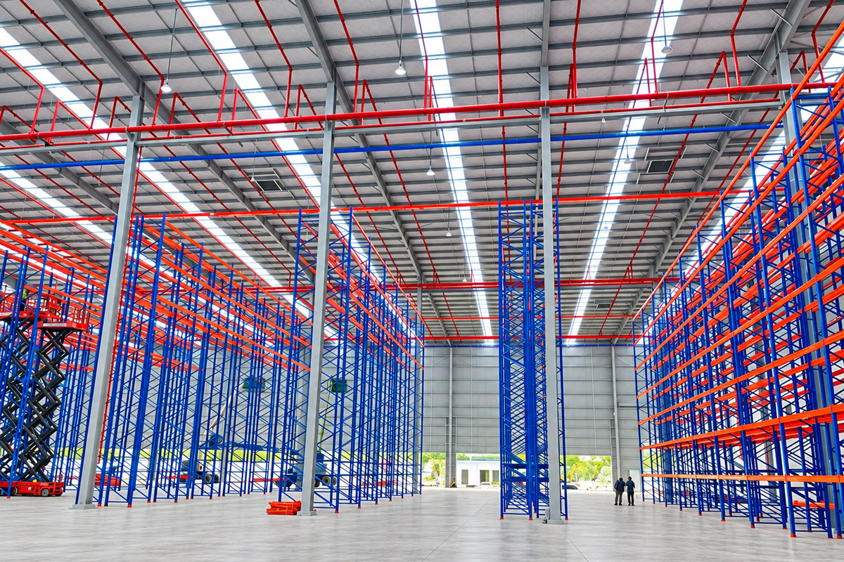 A well-planned layout creates a strong foundation for efficient warehouse operations