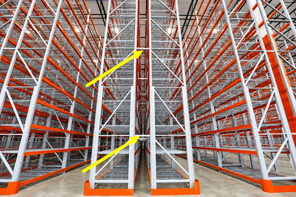 Optimising rack placement and row orientation for efficient space utilisation
